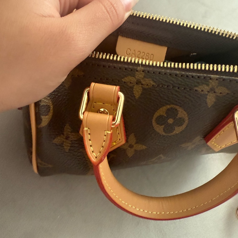 Louis Vuitton Mini Brown Monogram Bag - Picture 5 of 5